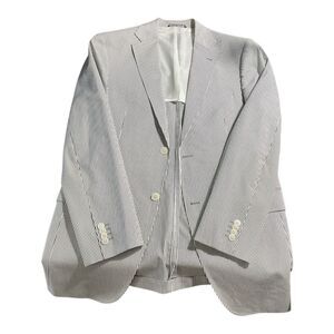 Men's Striped Blazer